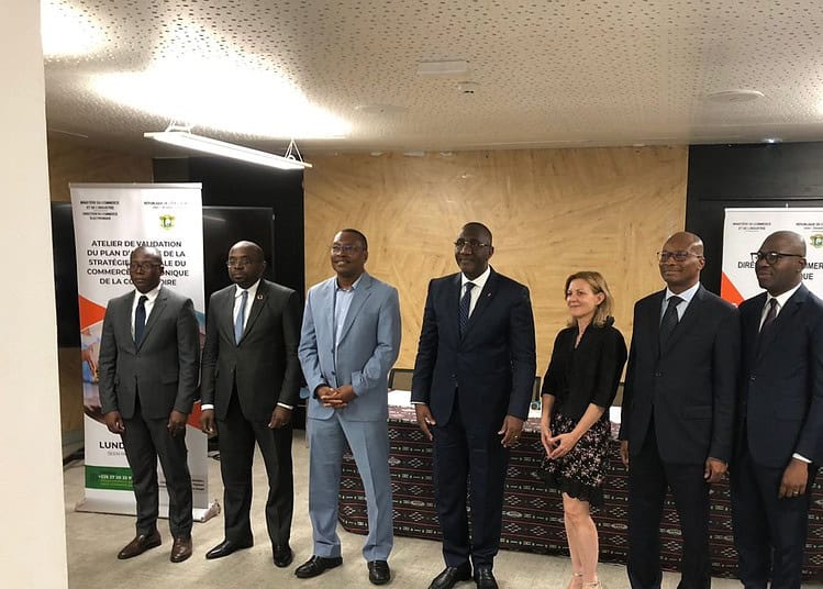 Atelier de validation du plan d'actions pour la stratégie nationale du commerce électronique en Côte d'Ivoire