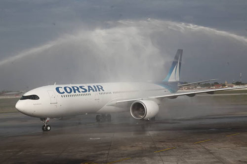 Corsair Célèbre le Vol Inaugural de son Septième Airbus A330neo entre Paris-Orly et Abidjan