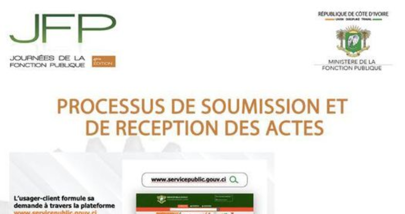 PROCESSUS DE SOUMISSION ET DE RÉCEPTION DES ACTES ADMINISTRATIFS EN COTE D'IVOIRE