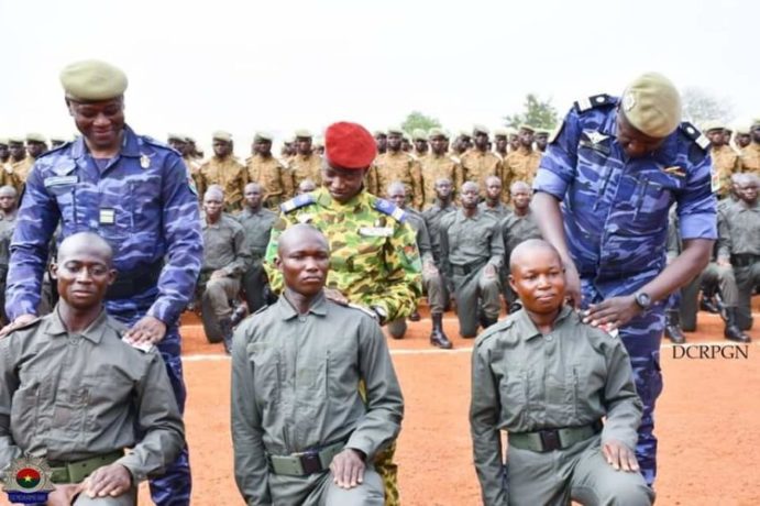 Recrutement de Sous-Officiers de Gendarmerie au Burkina Faso