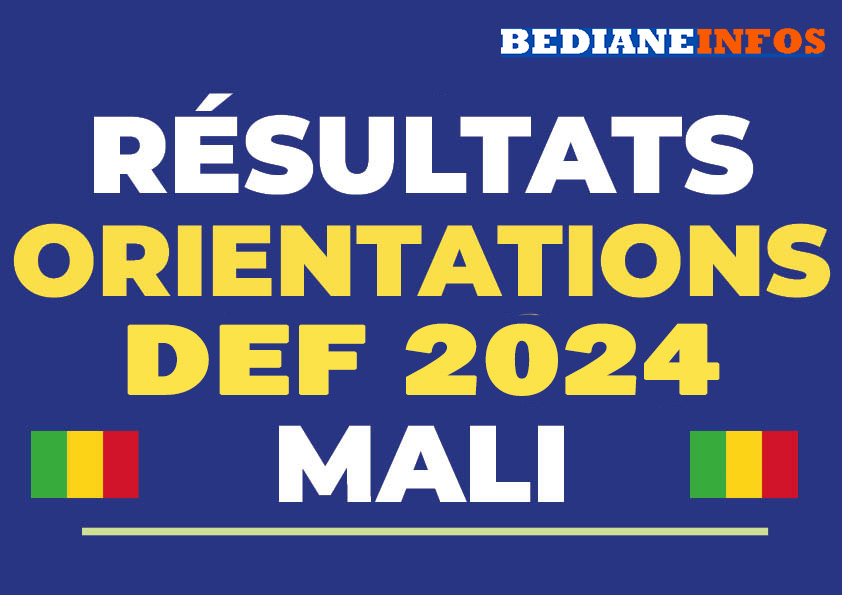 Résultats des Orientations du DEF 2024