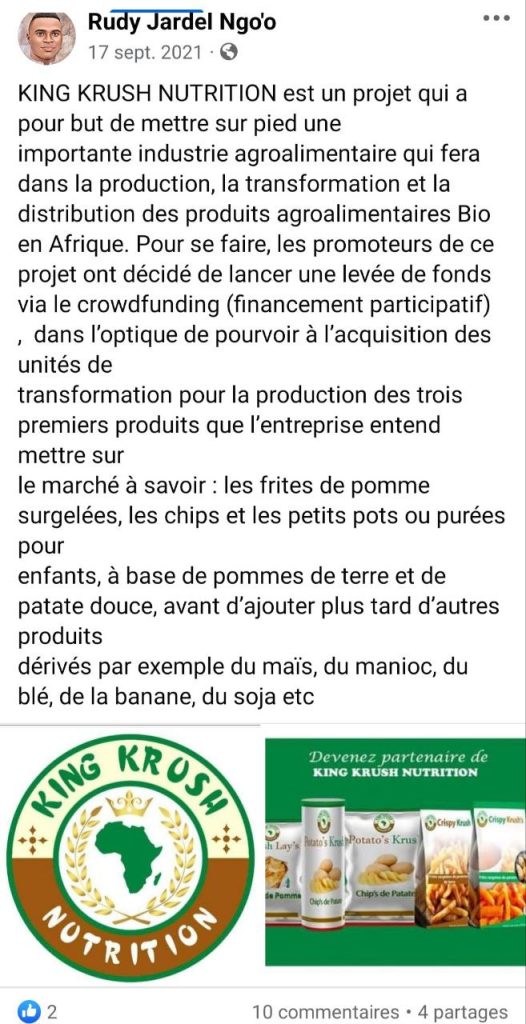 Le promoteur de King Krush s'enfuit avec des millions de francs CFA des souscripteurs !