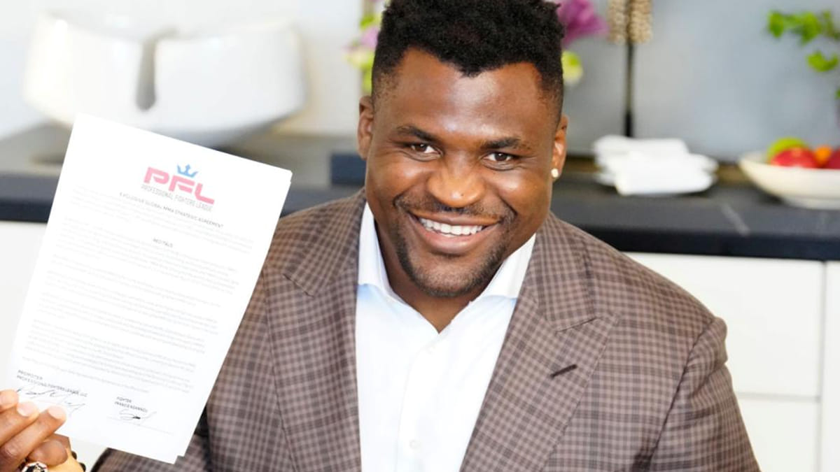 Francis Ngannou prend les rênes de la PFL Afrique en tant que président !