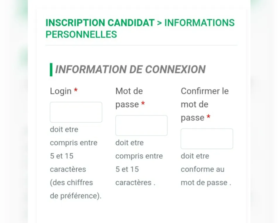 INSCRIPTION INSFS 2024 : MODE D'EMPLOI