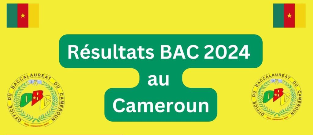 Résultats BAC 2024 Cameroun en PDF