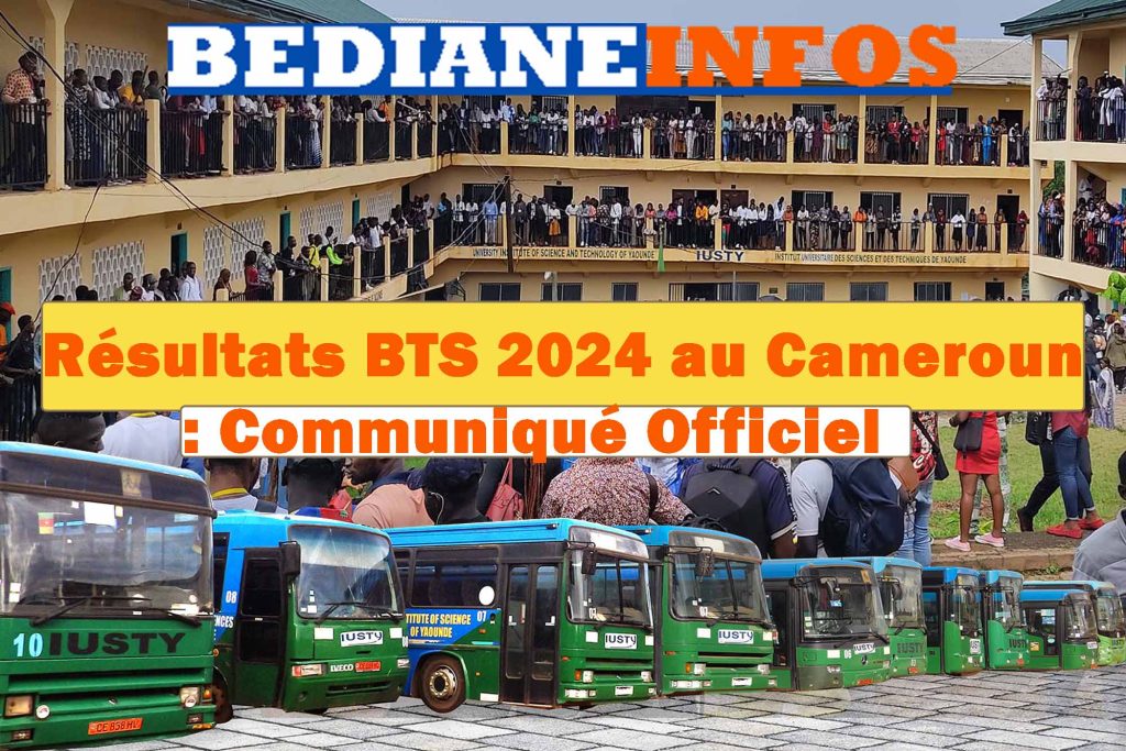 Résultats BTS 2024 au Cameroun - Communiqué Officiel