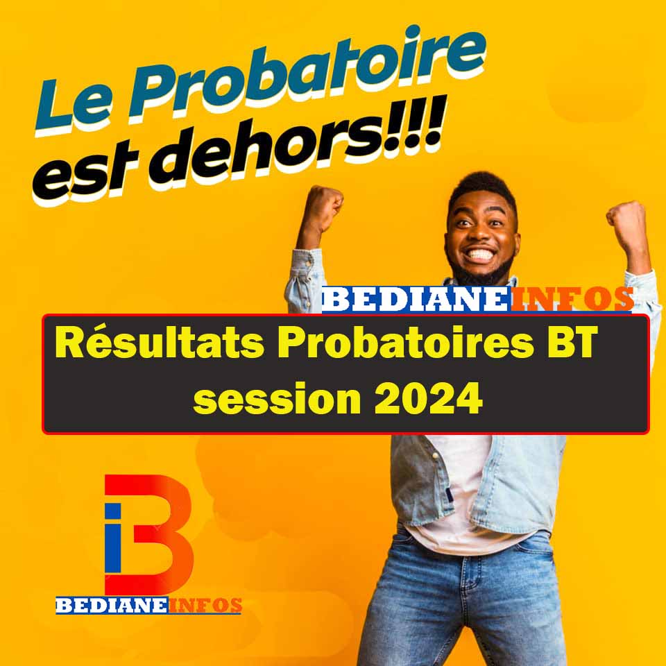 Résultats Probatoire BT session 2024