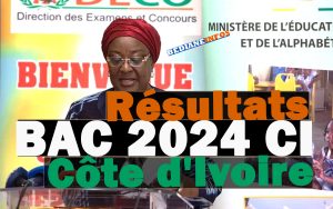 DECO Résultat BAC 2024 CI Côte d'Ivoire