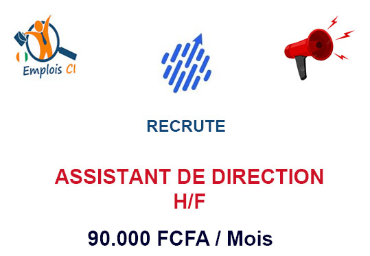 WASMINE RECRUTE UN ASSISTANT DE DIRECTION (90.000 FCFA)