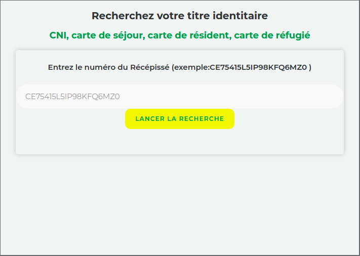 Vérifiez la disponibilité de votre Carte Nationale d'Identité (CNI) au Cameroun